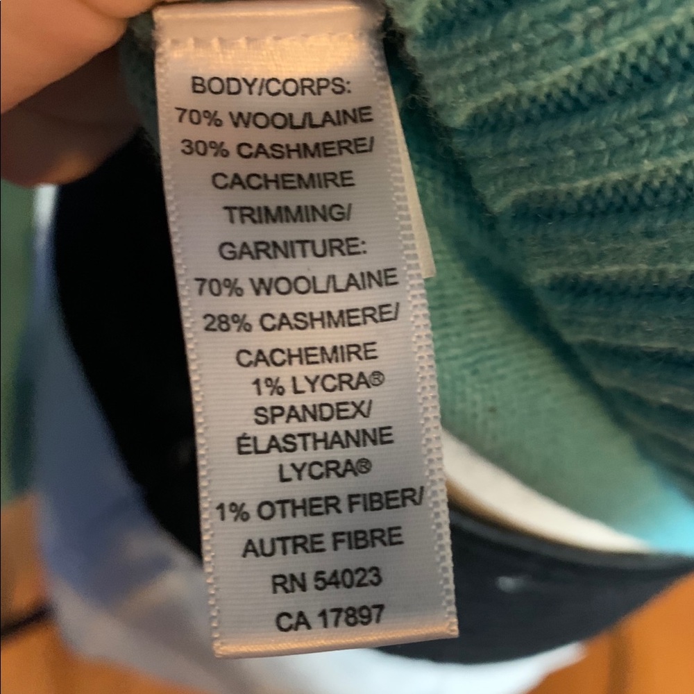 Banana Republic blue cashmere sweater - Picture 5 of 5